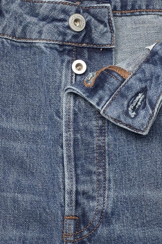 Jean loose taille haute - Bleu foncé