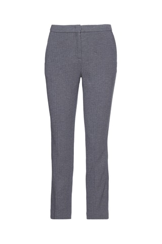 Pantalon cigarette - Gris chiné