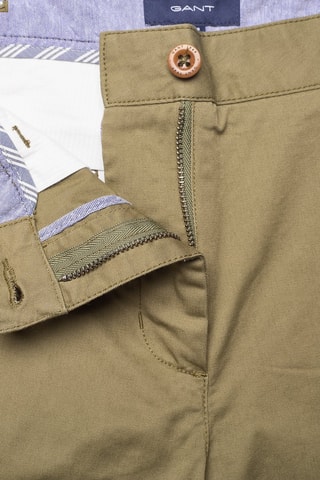 Chino slim en coton biologique - Vert clair