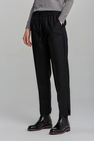 Pantalon en laine - Noir