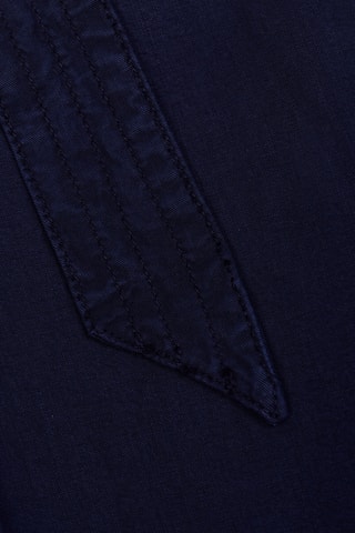 Pantacourt taille haute - Bleu nuit