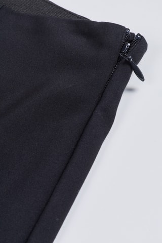 Pantalon slim taille haute - Noir