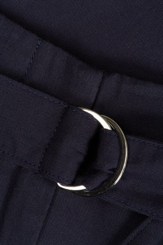 Pantalon large taille haute - Bleu nuit