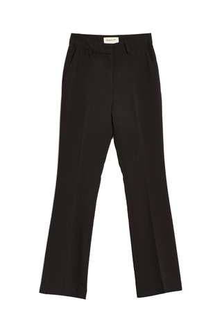 Pantalon slim taille haute - Noir