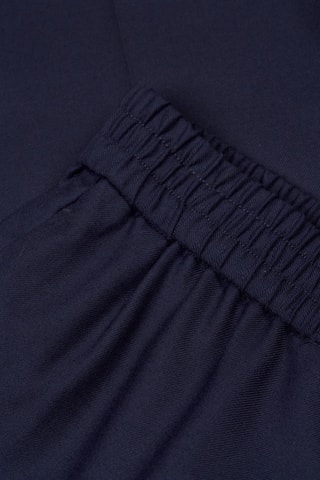Pantalon wide legs - Bleu nuit
