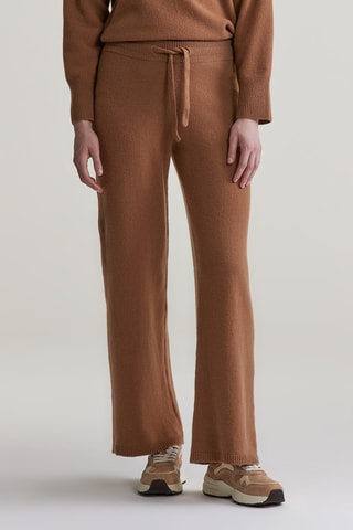 Pantalon en laine - Marron