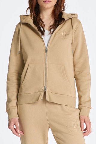Sweat à capuche - Beige