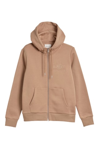 Sweat à capuche - Beige foncé