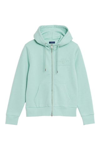 Sweat à capuche - Vert d'eau