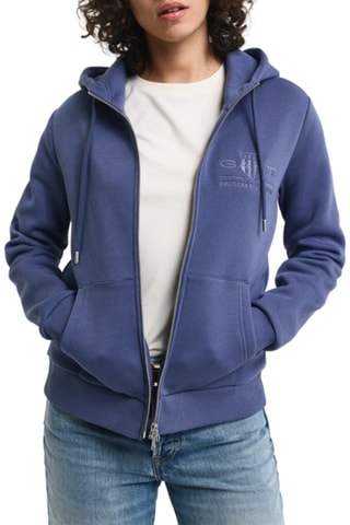 Sweat à capuche - Bleu marine