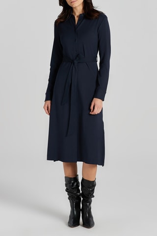 Robe chemise - Bleu nuit