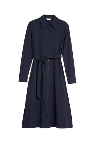 Robe chemise - Bleu nuit