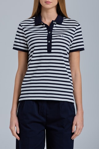 Polo droit - Bleu marine