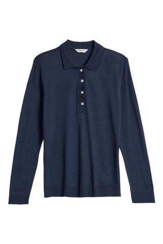 Polo regular - Bleu marine