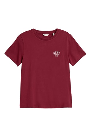 T-shirt en coton biologique - Rouge