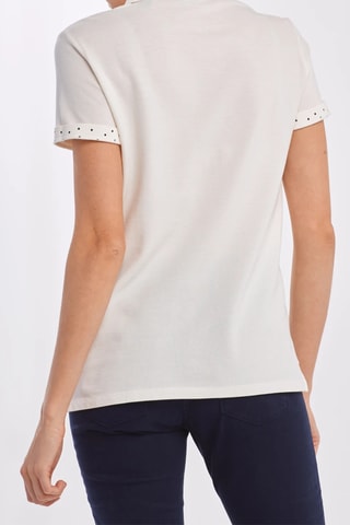 Polo droit - Blanc