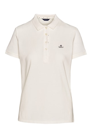 Polo droit - Blanc