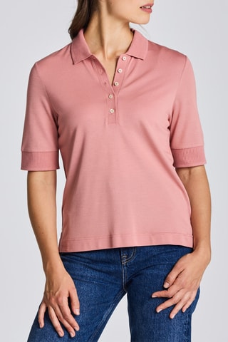 Polo droit - Rose