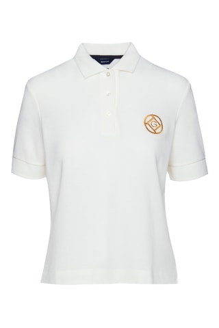 Polo droit - Ecru