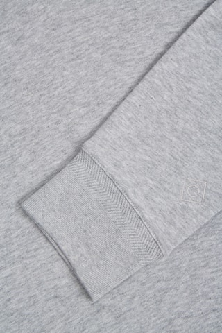 Sweat à capuche - Gris clair chiné