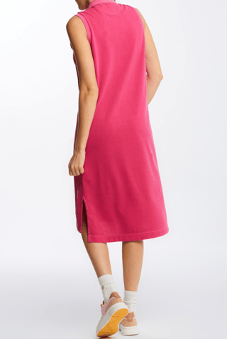 Robe polo - Rouge