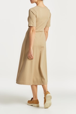 Robe midi - Marron