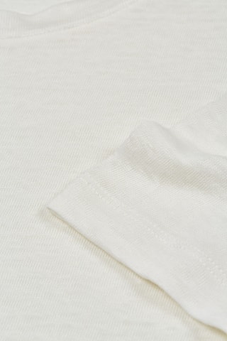 T-shirt en lin - Blanc