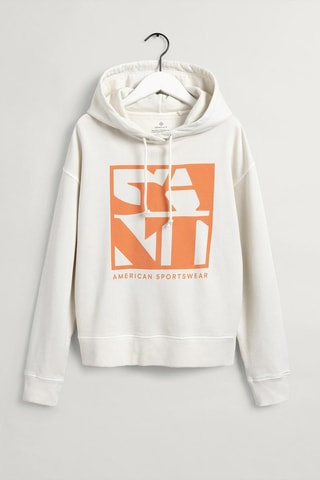 Sweat à capuche - Ecru