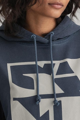 Sweat à capuche - Bleu foncé