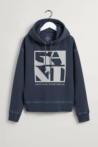Sweat à capuche - Bleu foncé