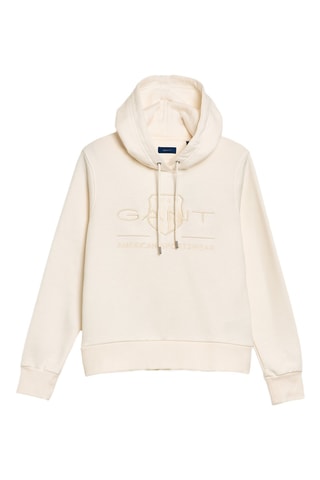 Sweat à capuche - Ecru
