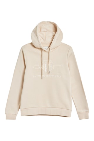 Sweat à capuche - Beige