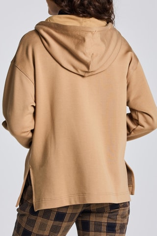 Sweat à capuche - Marron