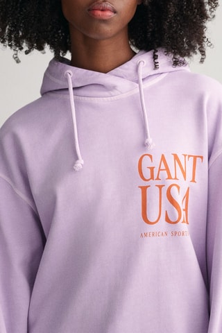 Sweat à capuche - Mauve