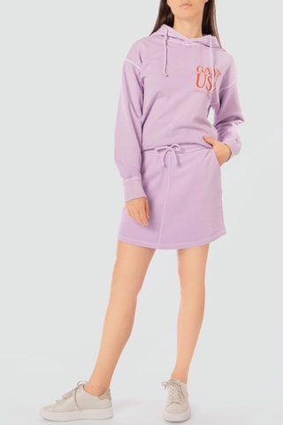 Jupe droite - Mauve