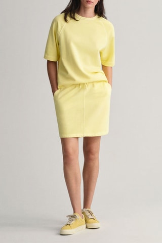 Jupe droite - Jaune