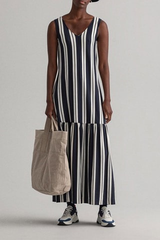 Robe longue - Bleu nuit