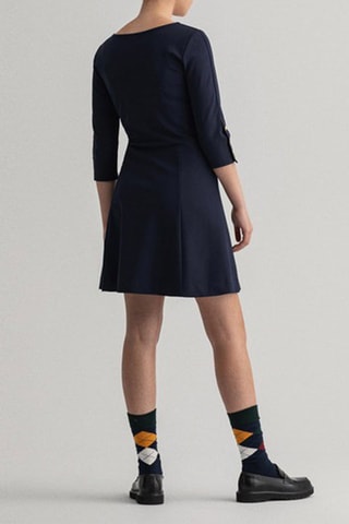 Robe patineuse - Bleu nuit