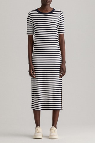 Robe midi - Bleu nuit