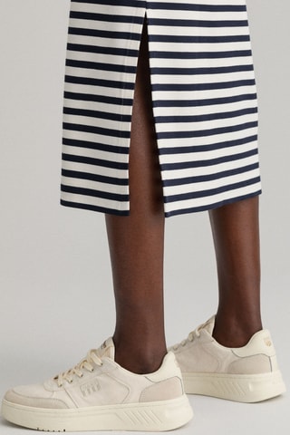 Robe midi - Bleu nuit