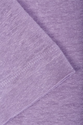 Top en lin - Mauve