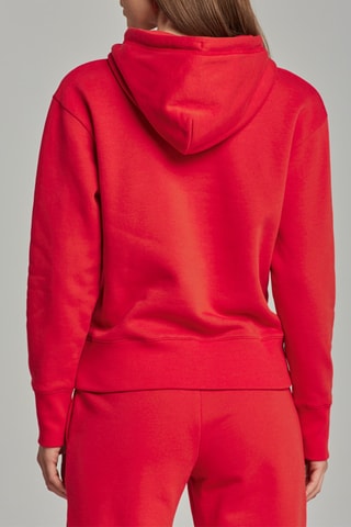 Sweat à capuche - Rouge