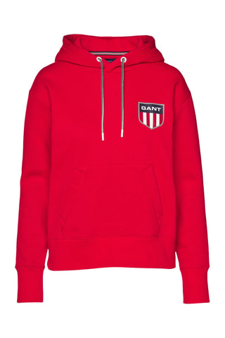 Sweat à capuche - Rouge