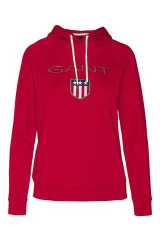 Sweat à capuche - Rouge