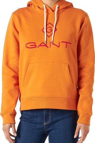 Sweat à capuche - Orange