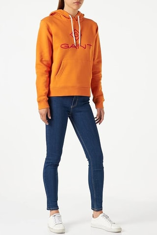 Sweat à capuche - Orange