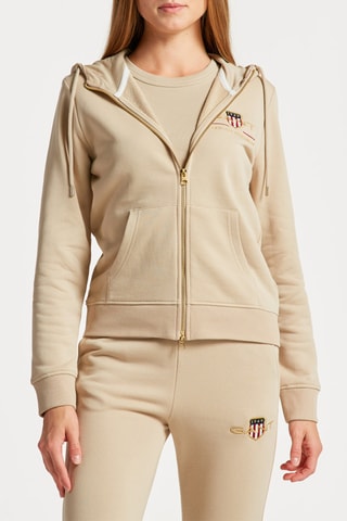Sweat à capuche - Beige