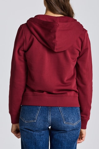 Sweat à capuche - Rouge