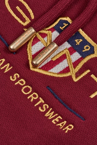 Sweat à capuche - Rouge