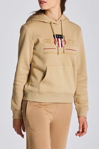 Sweat à capuche - Beige